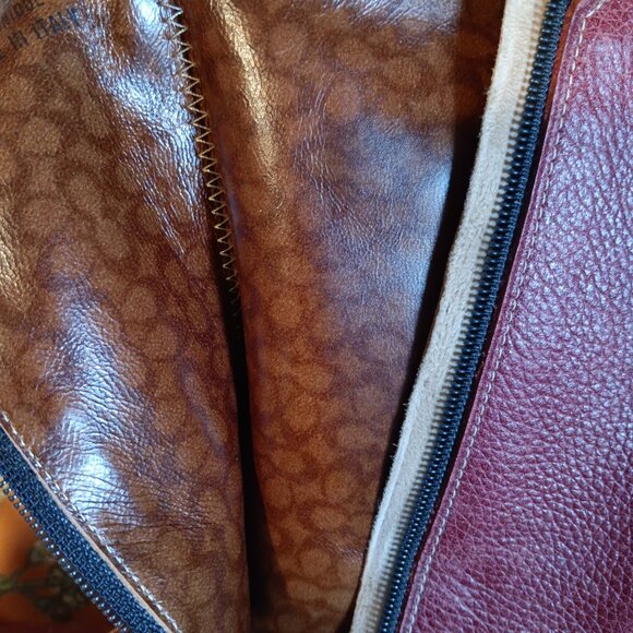 Womens Coach red kitten heel boots - Picture 5 of 5